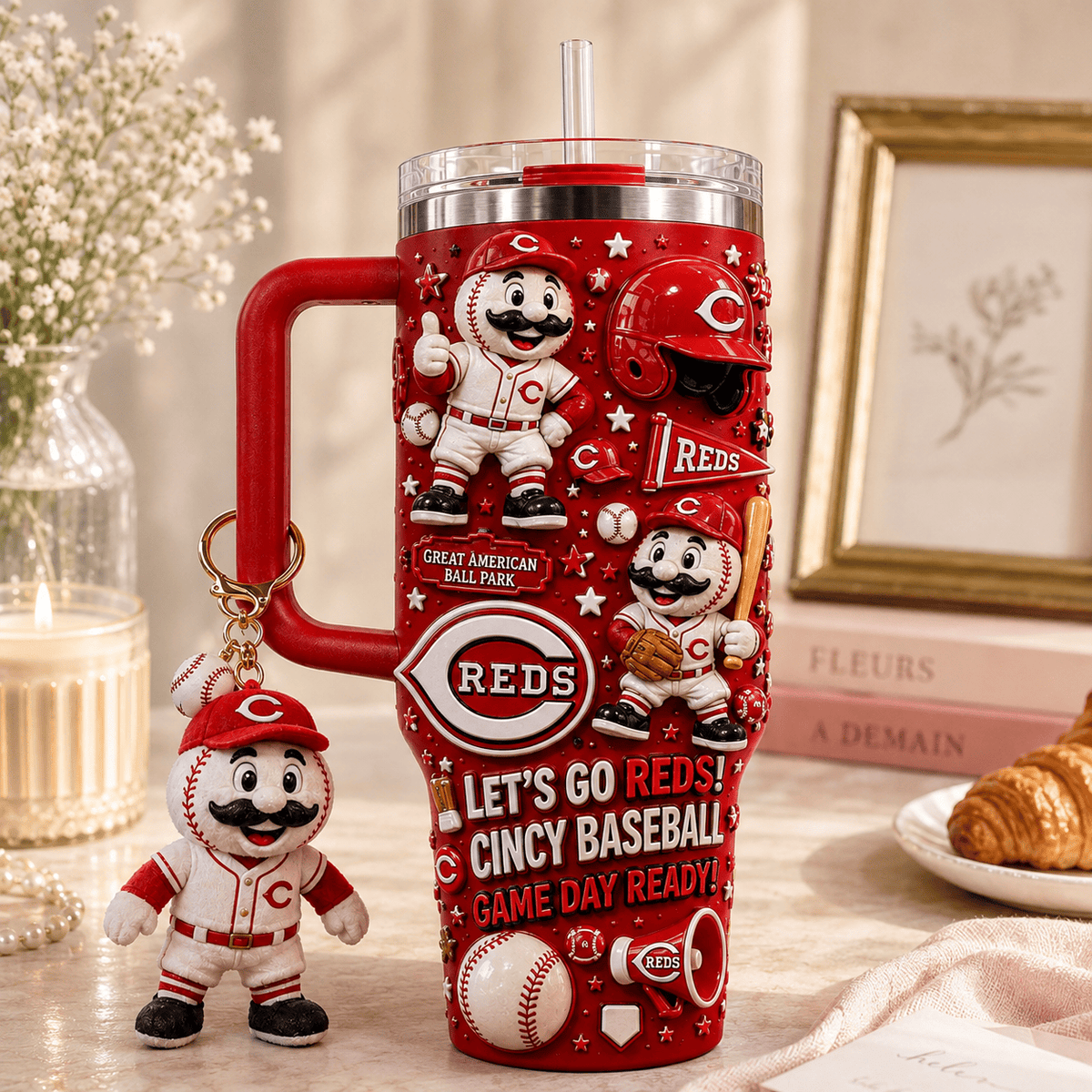 CCR 40oz Tumbler With Handle DNBN