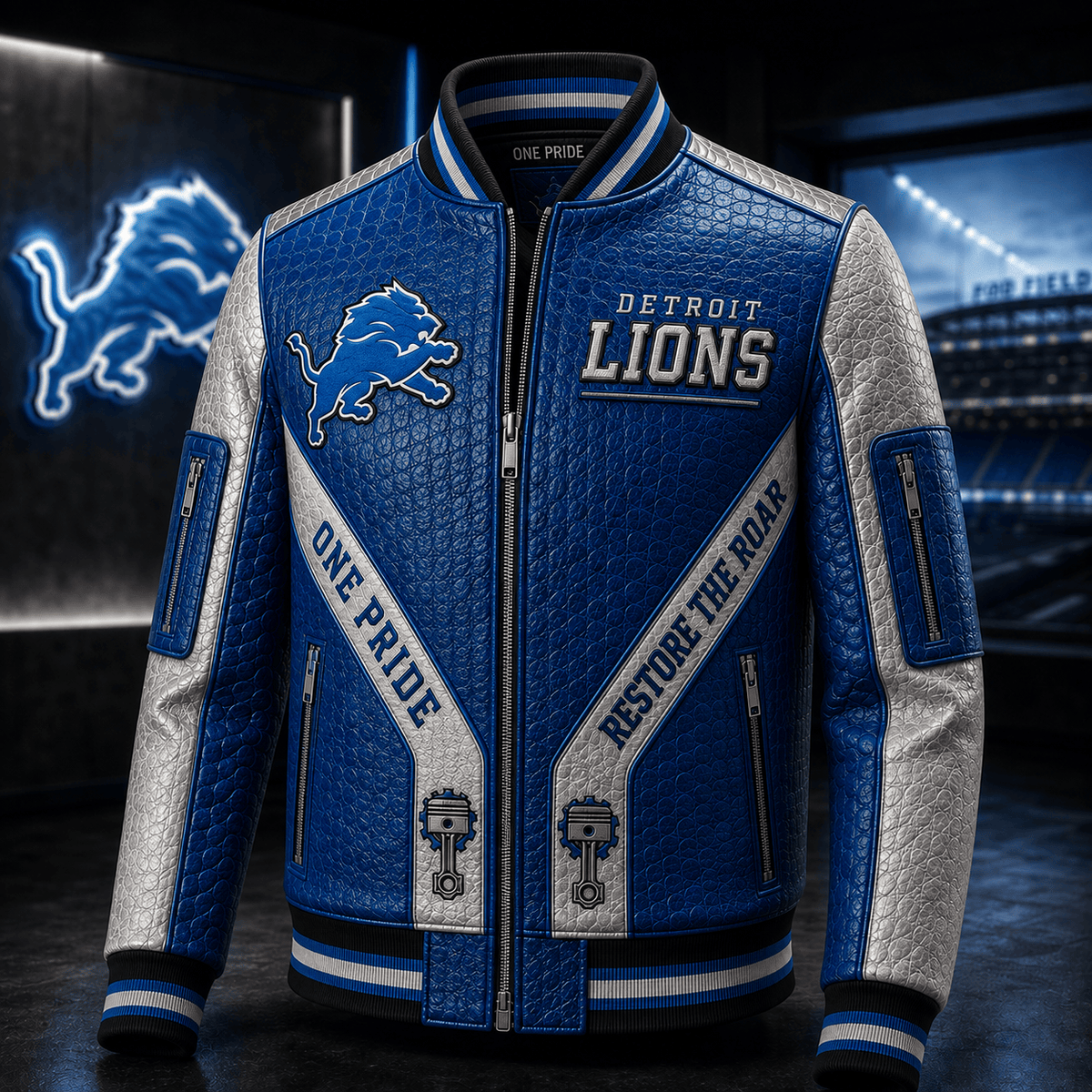 Premium DTL Leather Zipper Jacket TTMH
