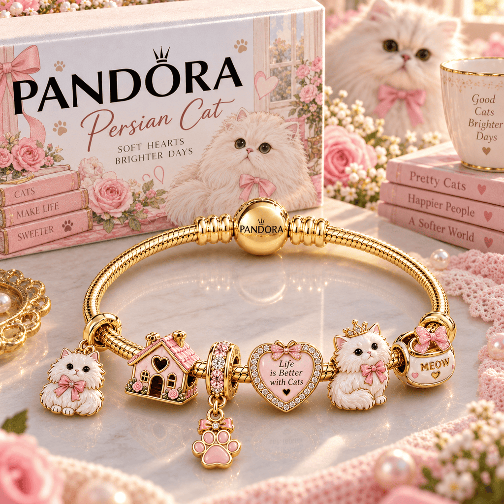 PSA Gold Charm Bracelet Set PTT