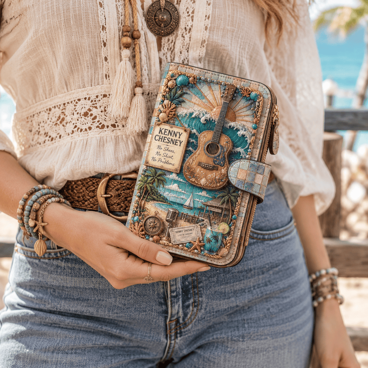 Premium KNCN Embossed Wallet NPL