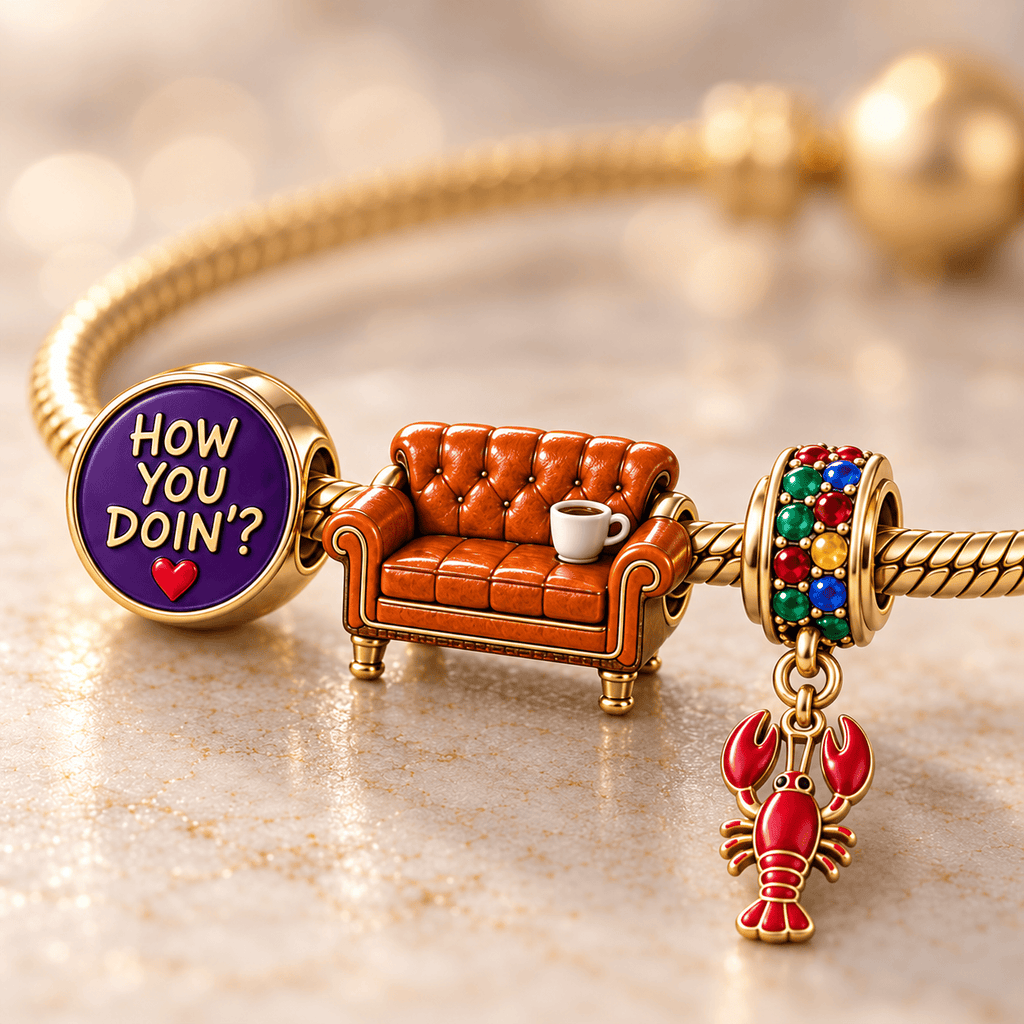 FRS Gold Charm Bracelet Set HQH