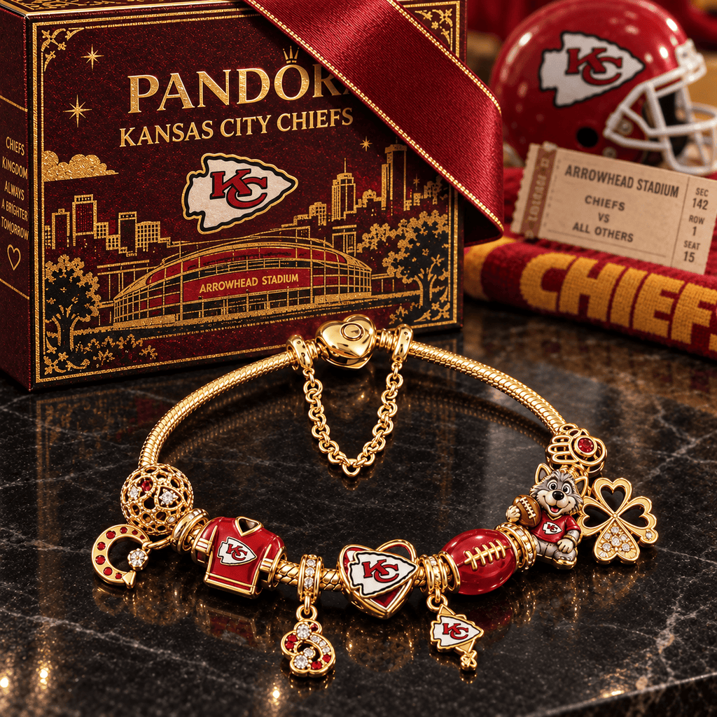 KCC Gold Charm Bracelet Set PTKL